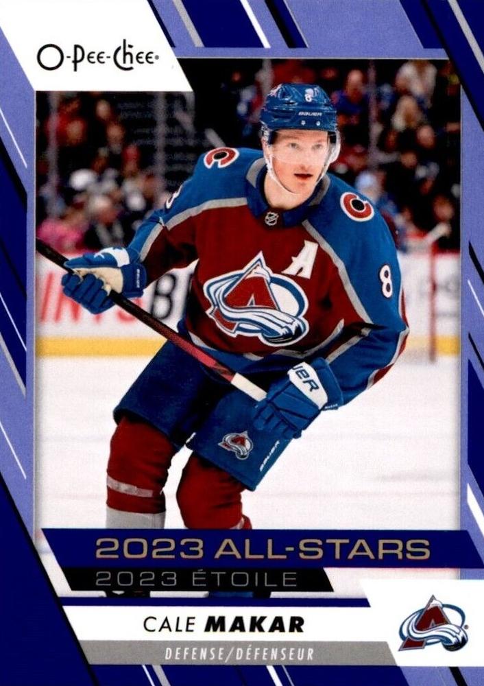 Cale Makar #525 Colorado Avalanche | 2023-24 O-Pee-Chee Blue Border
