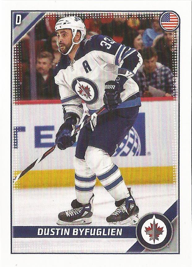 Dustin Byfuglien #526 Winnipeg Jets | 2019-20 Topps NHL Sticker Collection