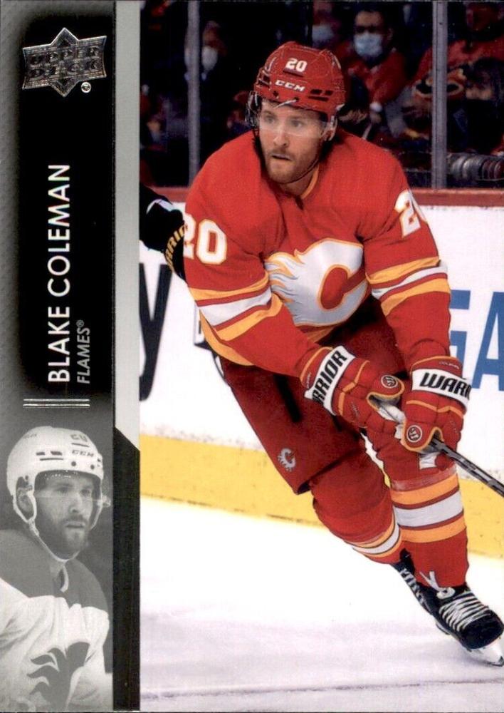 Blake Coleman #526 Calgary Flames | 2021-22 Upper Deck