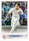 Alfonso Rivas #526 Chicago Cubs (Factory set, white outline around RC logo) | 2022 Topps