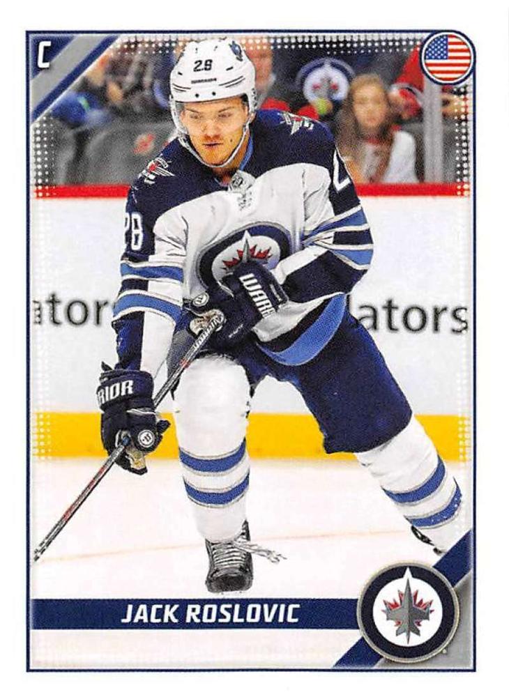 Jack Roslovic #527 Winnipeg Jets | 2019-20 Topps NHL Sticker Collection
