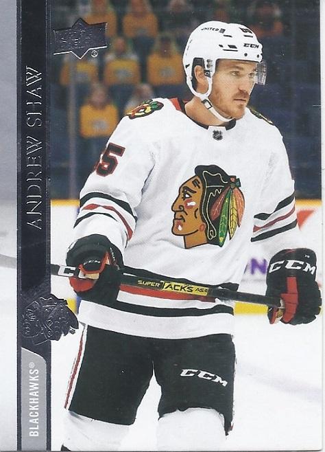 Andrew Shaw #527 Chicago Blackhawks | 2020-21 Upper Deck