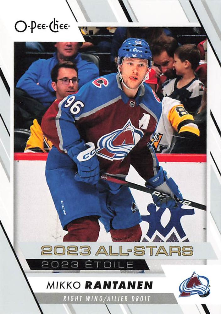 Mikko Rantanen #527 Colorado Avalanche | 2023-24 O-Pee-Chee Hockey