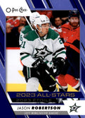 Jason Robertson #528 Dallas Stars | 2023-24 O-Pee-Chee Blue Border