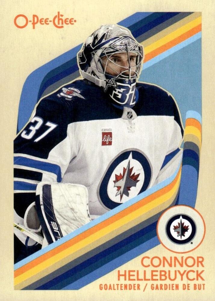 Connor Hellebuyck #529 Winnipeg Jets | 2023-24 O-Pee-Chee Retro