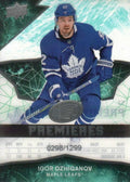 Igor Ozhiganov #52 Toronto Maple Leafs | 2018-19 Upper Deck Ice