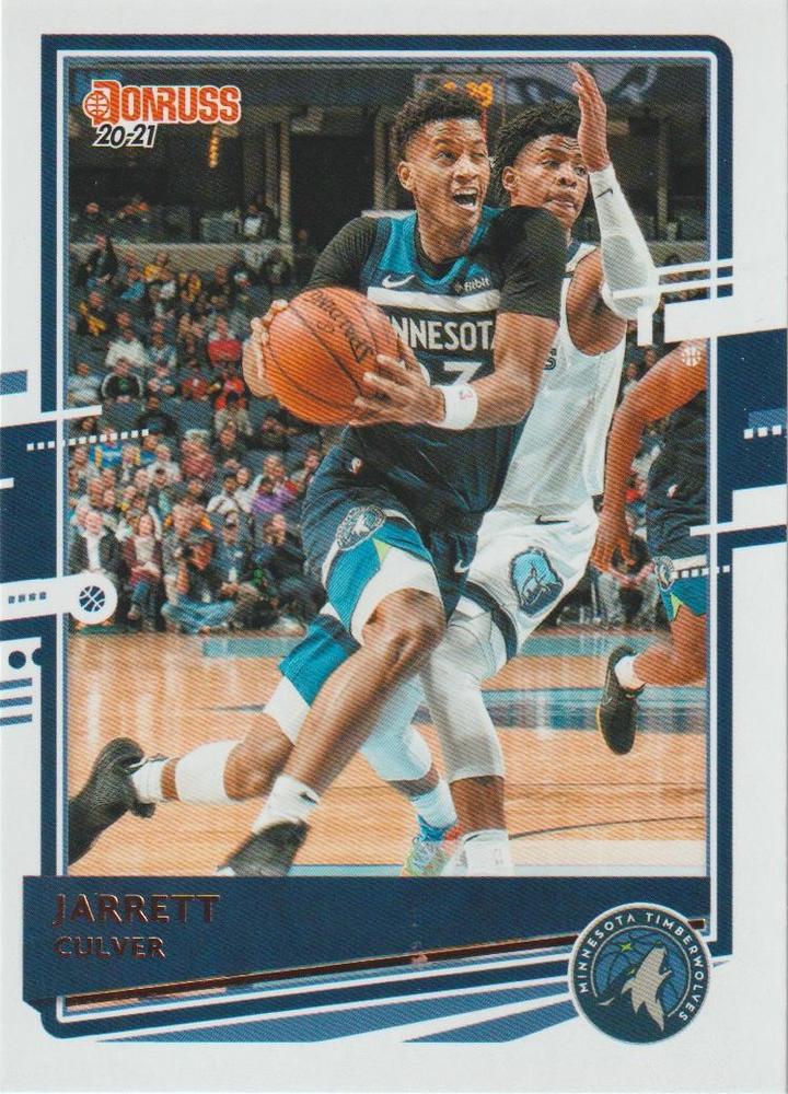 Jarrett Culver #52 Minnesota Timberwolves | 2020-21 Donruss