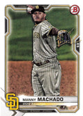 Manny Machado #52 San Diego Padres | 2021 Bowman