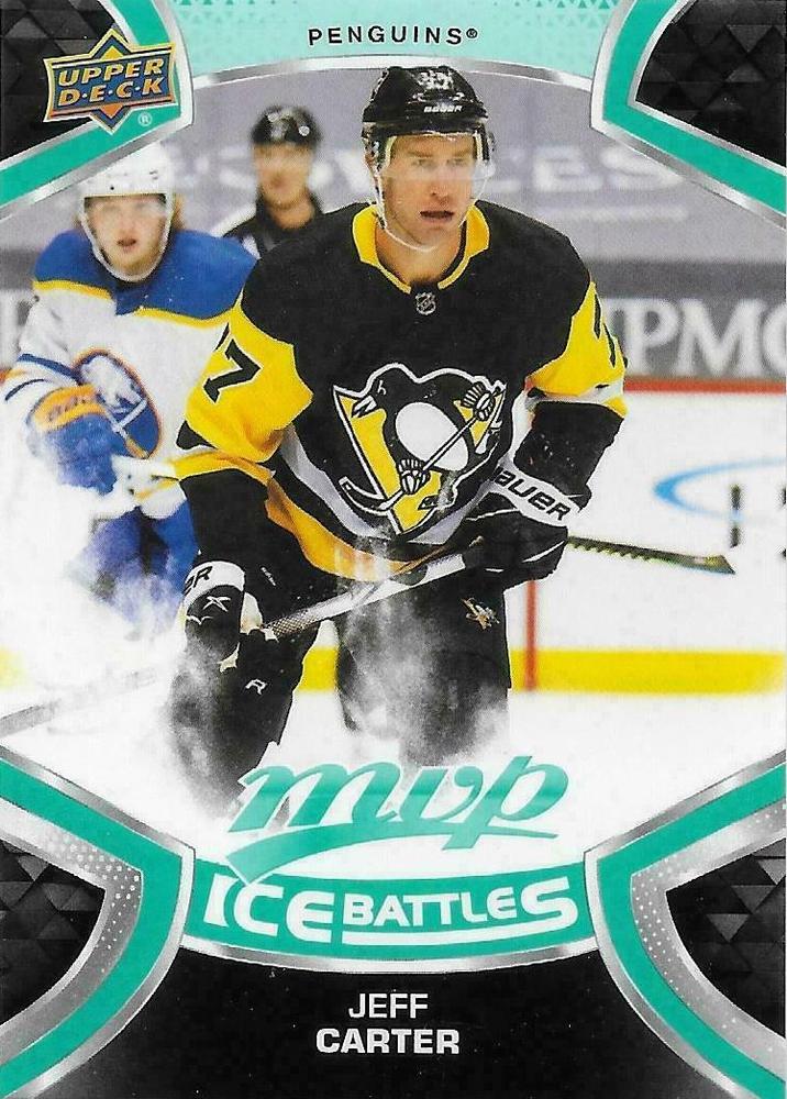 Jeff Carter #52 Pittsburgh Penguins | 2021-22 Upper Deck MVP Ice Battles