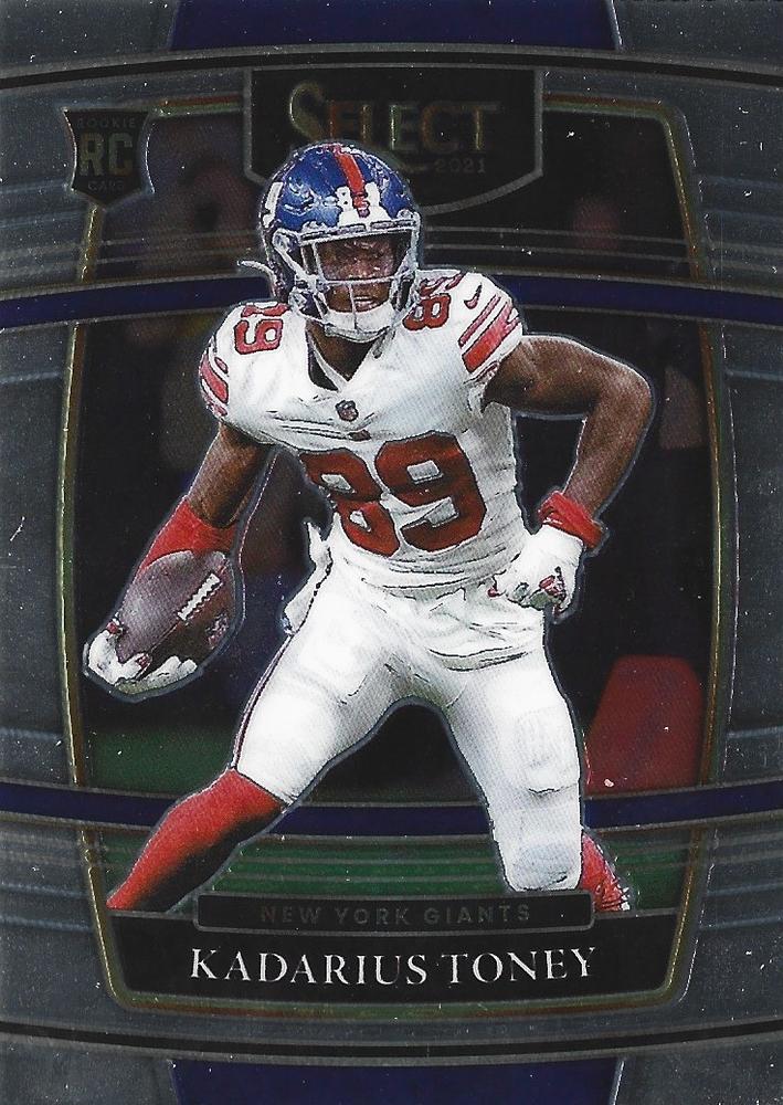 Kadarius Toney #52 New York Giants | 2021 Panini Select |  | NFL Football