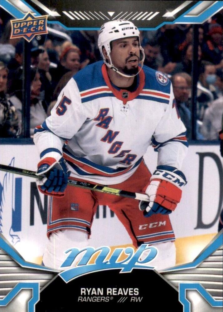 Ryan Reaves #52 New York Rangers | 2022-23 Upper Deck MVP