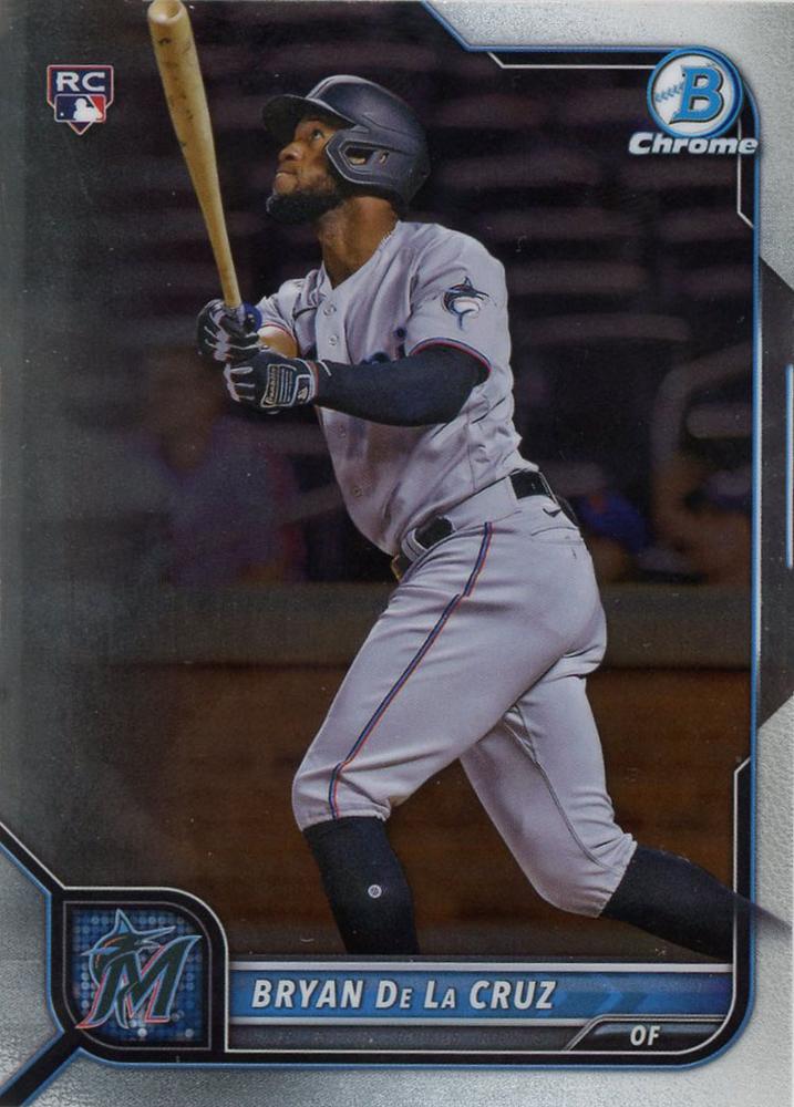 Bryan De La Cruz #52 Miami Marlins | 2022 Bowman Chrome