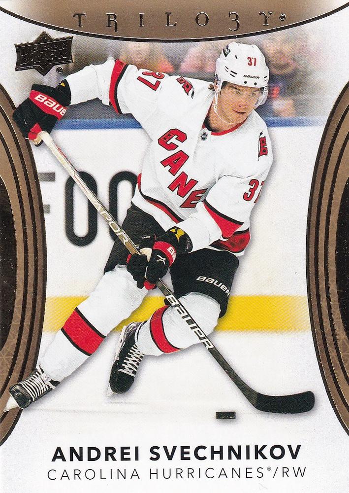 Andrei Svechnikov #52 Carolina Hurricanes | 2022-23 Upper Deck Trilogy
