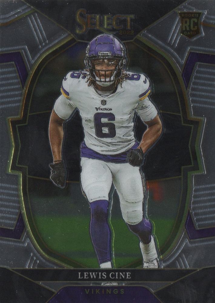 Lewis Cine #52 Minnesota Vikings | 2022 Panini Select | NFL Football