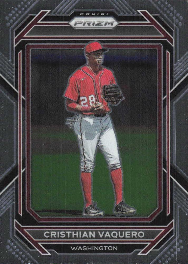 Cristhian Vaquero #52 Washington Nationals | 2023 Panini Prizm