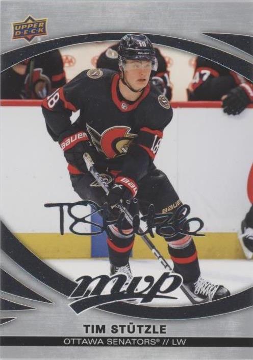 Tim Stutzle #52 Ottawa Senators | 2023-24 Upper Deck MVP Silver Script