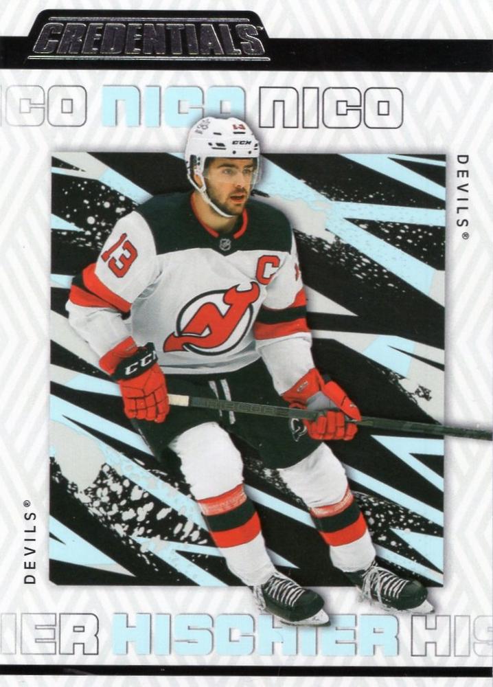 Nico Hischier #52 New Jersey Devils | 2023-24 Upper Deck Credentials