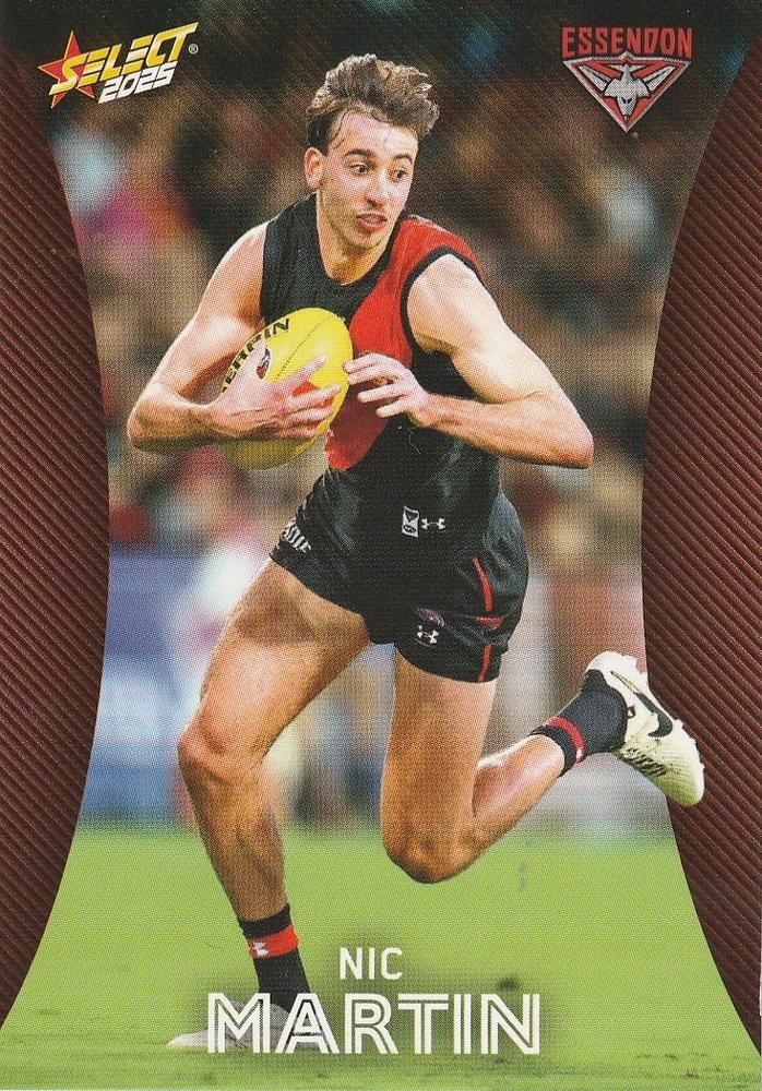 Nic Martin #52 Essendon Bombers | 2025 Select AFL Footy Stars