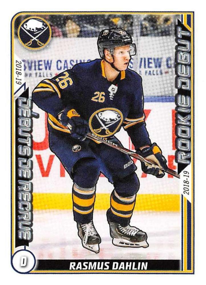 Rasmus Dahlin #530 Buffalo Sabres | 2019-20 Topps NHL Sticker Collection