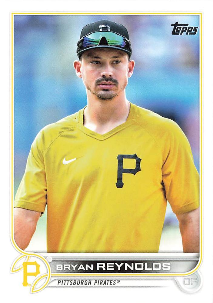 Bryan Reynolds #530 Pittsburgh Pirates (Yellow shirt) | 2022 Topps