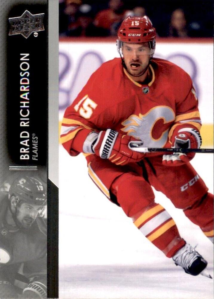 Brad Richardson #530 Calgary Flames | 2021-22 Upper Deck