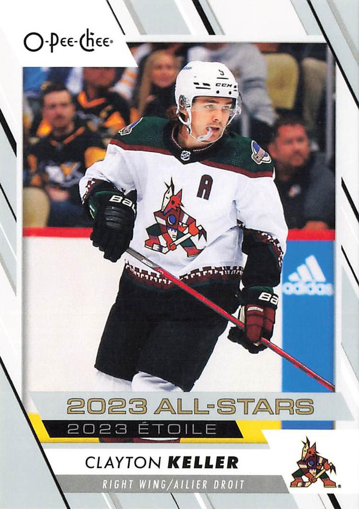 Clayton Keller #530 Arizona Coyotes | 2023-24 O-Pee-Chee Hockey
