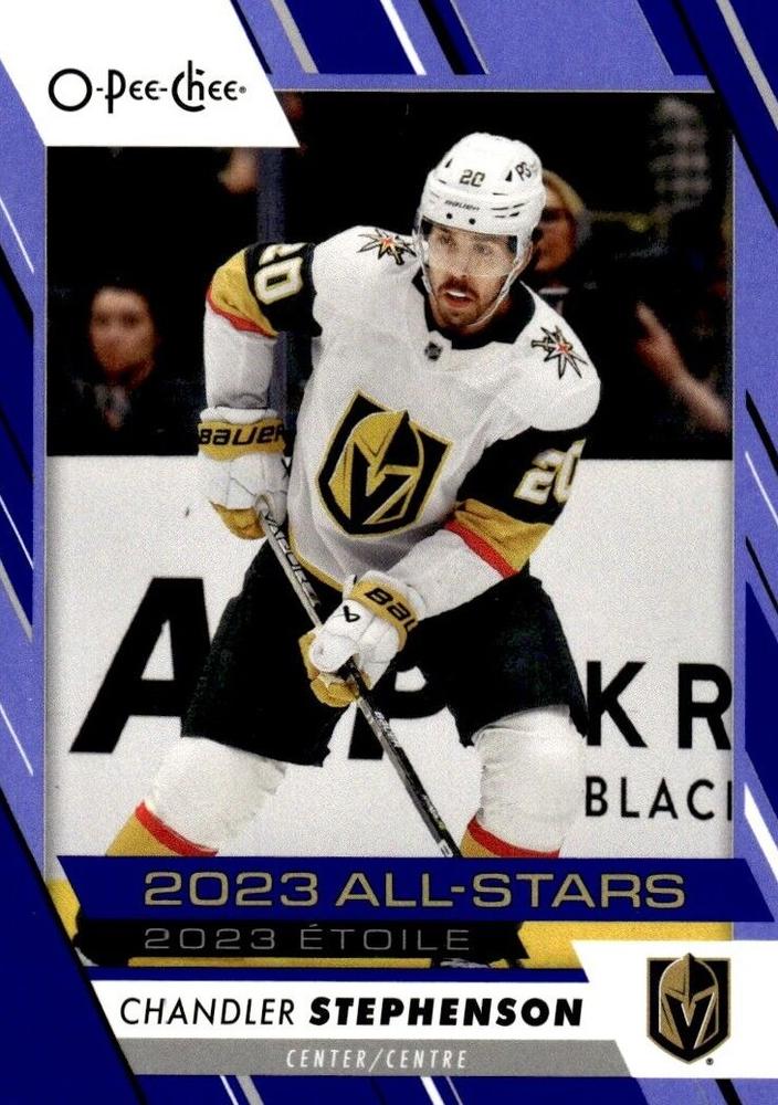 Chandler Stephenson #532 Vegas Golden Knights | 2023-24 O-Pee-Chee Blue Border