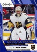 Logan Thompson #533 Vegas Golden Knights | 2023-24 O-Pee-Chee Blue Border