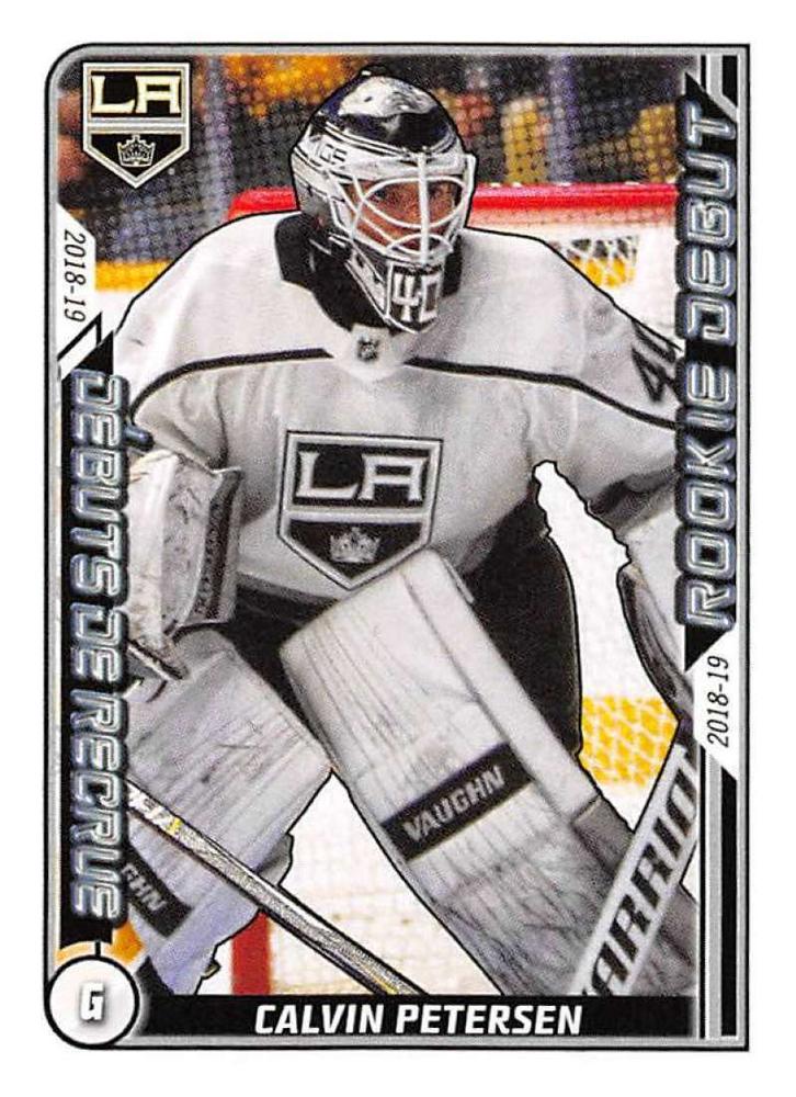 Calvin Petersen #534 Los Angeles Kings | 2019-20 Topps NHL Sticker Collection