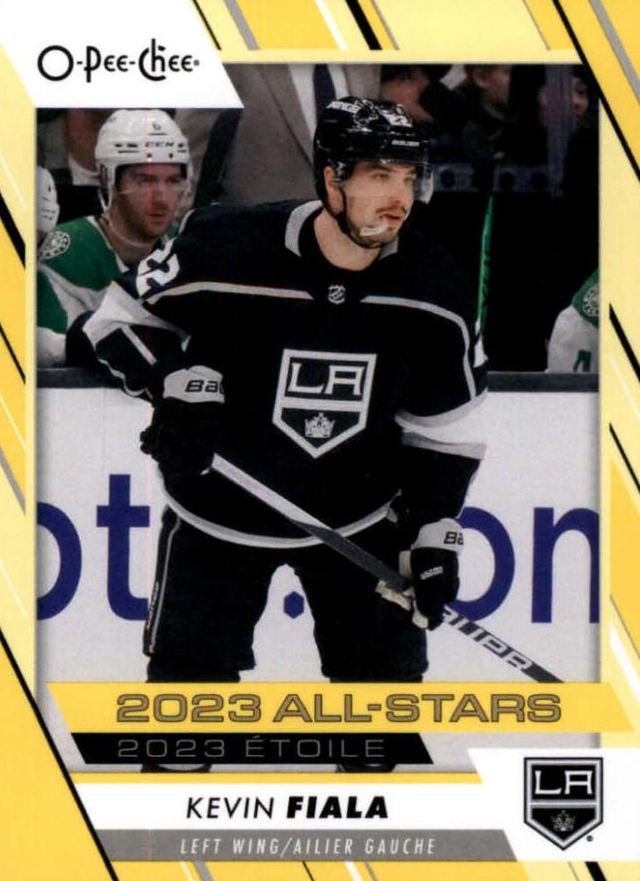 Kevin Fiala #534 Los Angeles Kings | 2023-24 O-Pee-Chee Yellow Border
