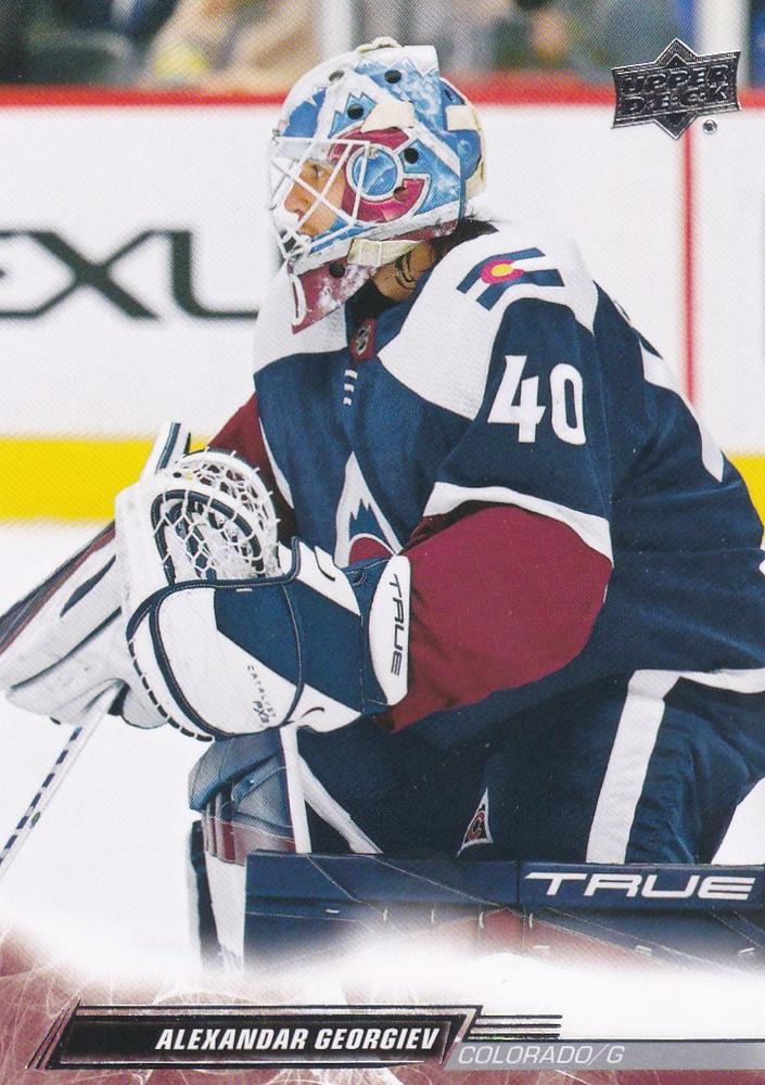 Alexandar Georgiev #535 Colorado Avalanche | 2022-23 Upper Deck