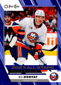 Bo Horvat #535 New York Islanders | 2023-24 O-Pee-Chee Blue Border