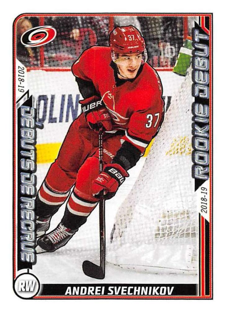 Andrei Svechnikov #536 | 2019-20 Topps NHL Sticker Collection