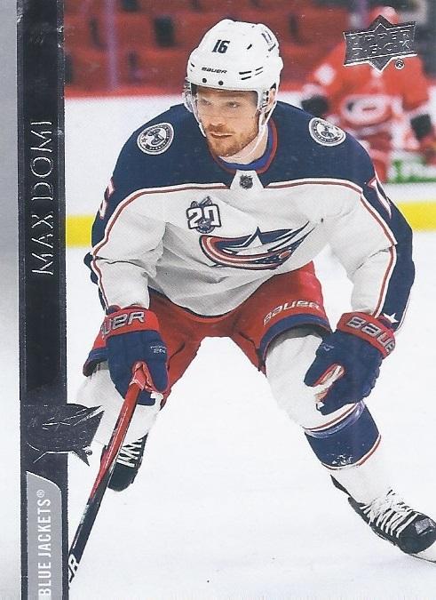 Max Domi #536 Columbus Blue Jackets | 2020-21 Upper Deck
