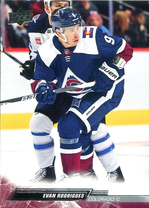 Evan Rodrigues #536 Colorado Avalanche | 2022-23 Upper Deck