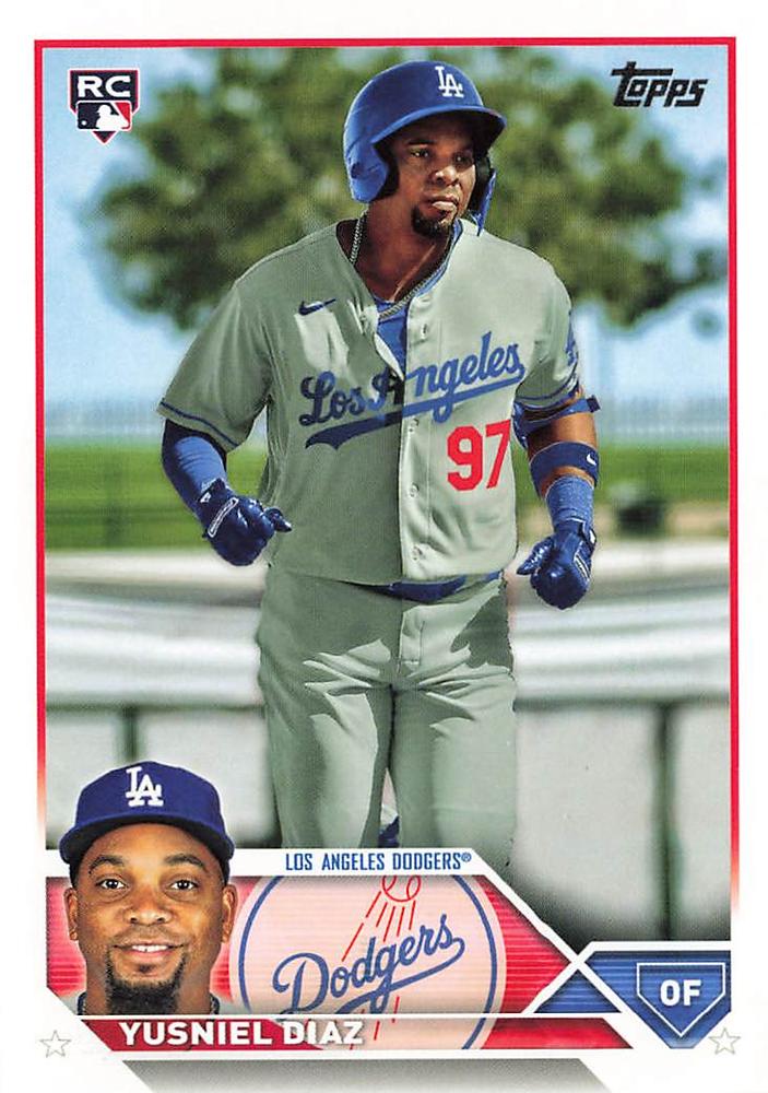 Yusniel Diaz #536 Los Angeles Dodgers | 2023 Topps