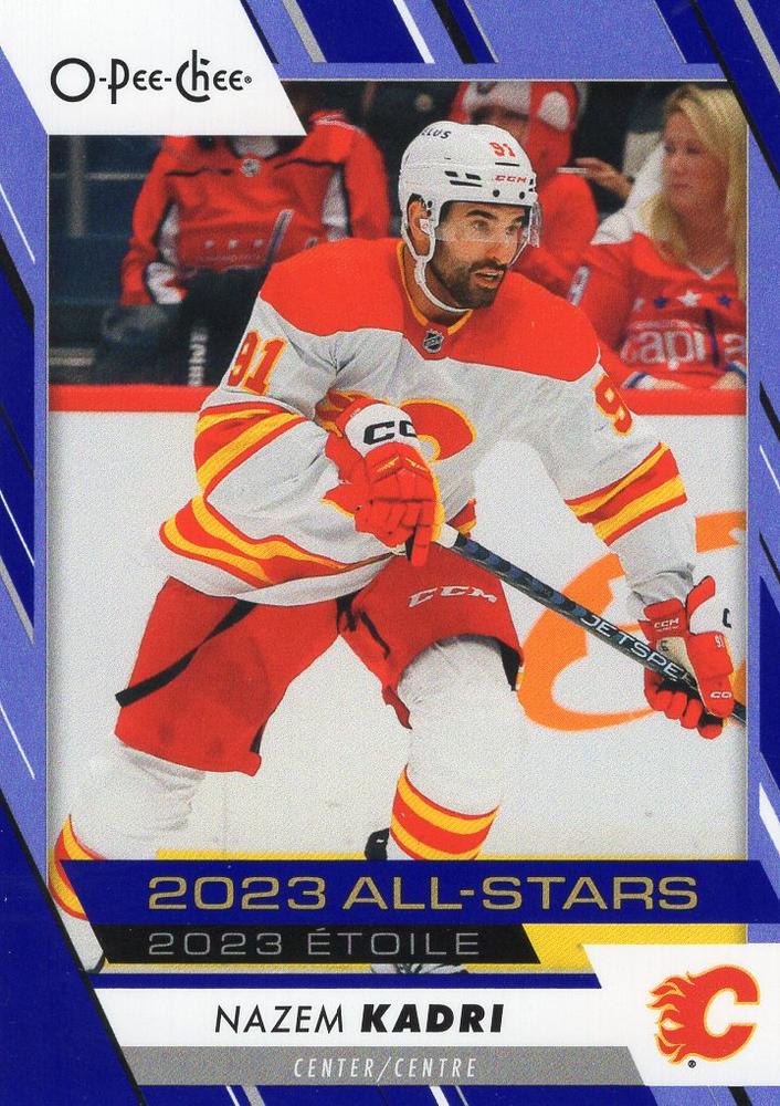 Nazem Kadri #536 Calgary Flames | 2023-24 O-Pee-Chee Blue Border