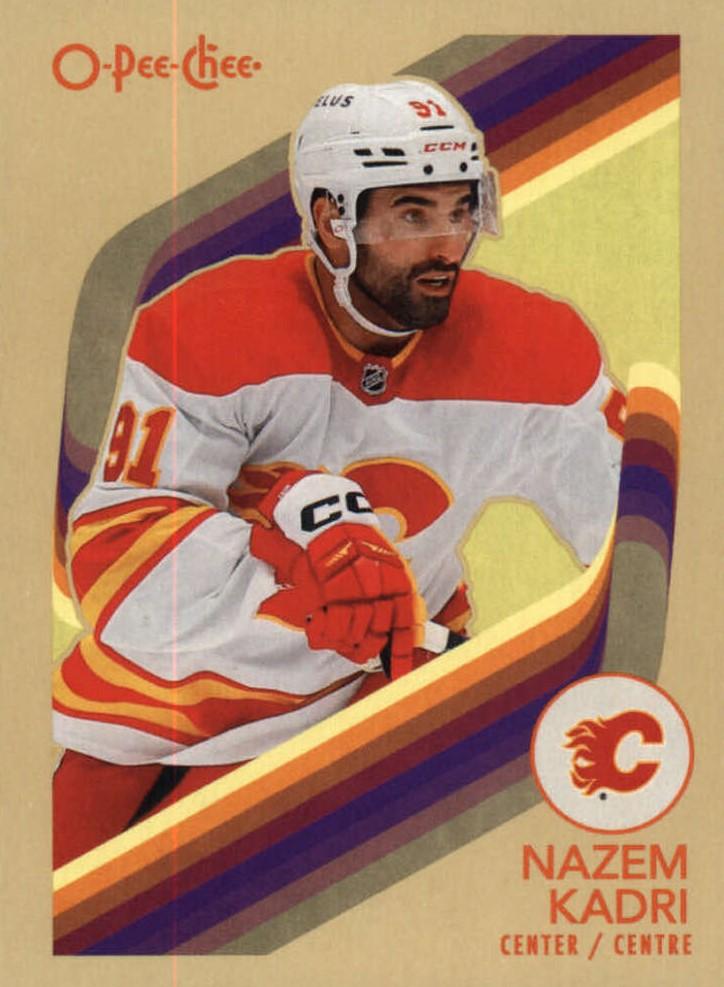 Nazem Kadri #536 Calgary Flames | 2023-24 O-Pee-Chee Retro