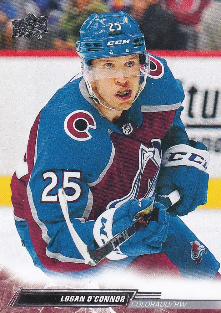 Logan O'Connor #538 Colorado Avalanche | 2022-23 Upper Deck