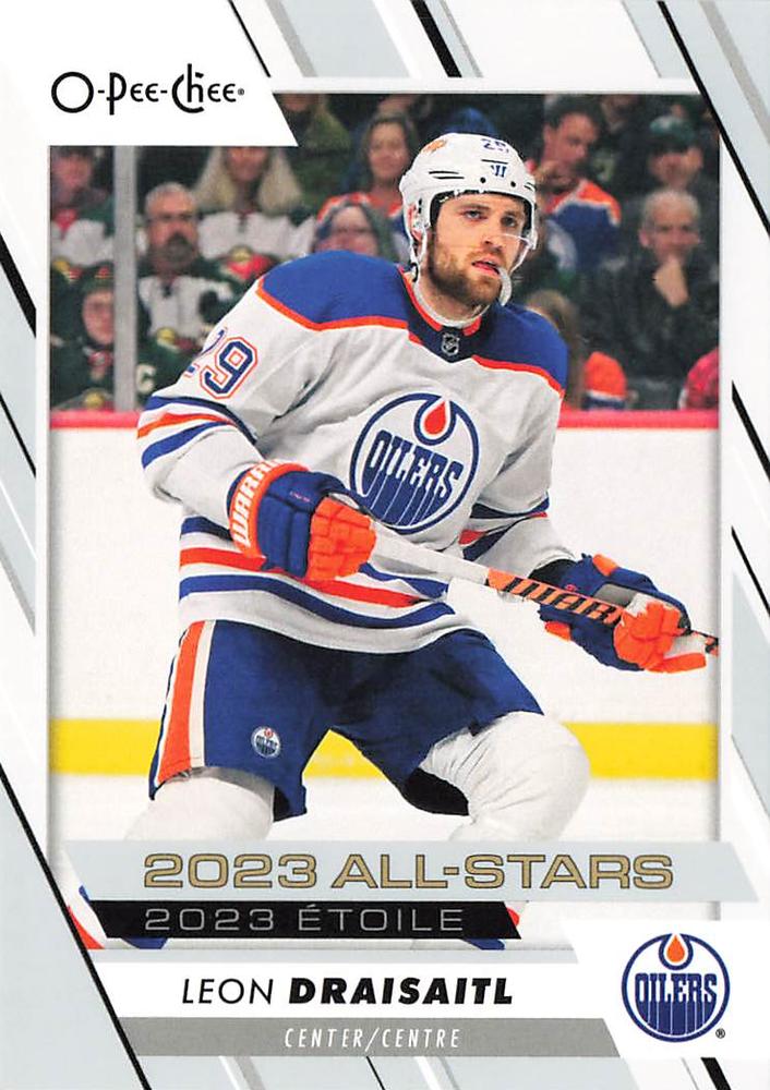 Leon Draisaitl #538 Edmonton Oilers | 2023-24 O-Pee-Chee Hockey