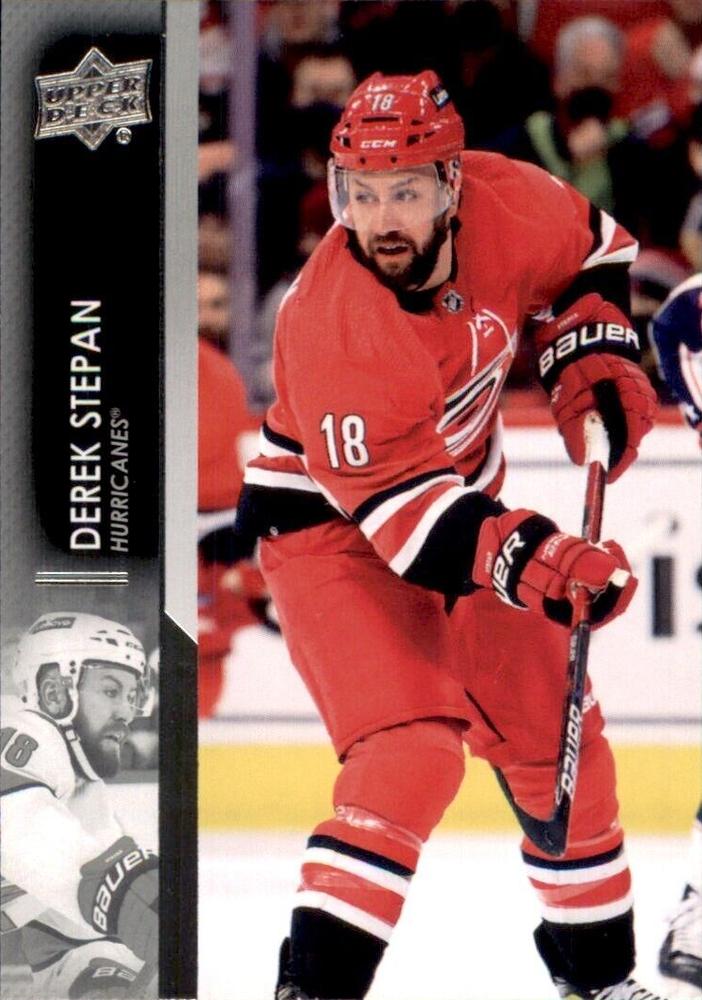 Derek Stepan #539 Carolina Hurricanes | 2021-22 Upper Deck
