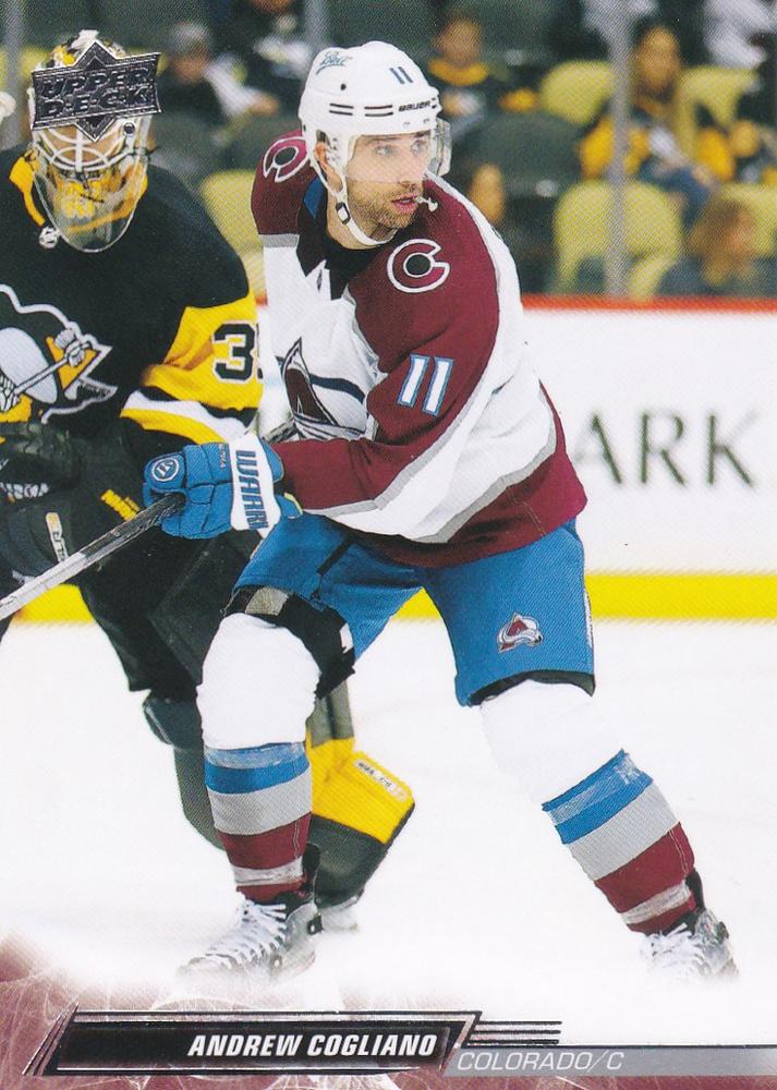 Andrew Cogliano #539 Colorado Avalanche | 2022-23 Upper Deck