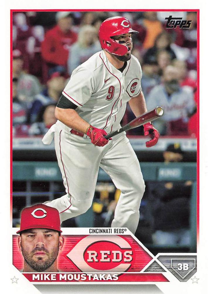 Mike Moustakas #539 Cincinnati Reds | 2023 Topps