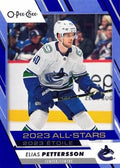 Elias Pettersson #539 Vancouver Canucks | 2023-24 O-Pee-Chee Blue Border