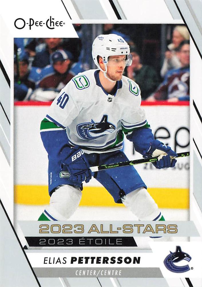 Elias Pettersson #539 Vancouver Canucks | 2023-24 O-Pee-Chee Hockey