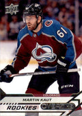 Martin Kaut #53 Colorado Avalanche | 2020-21 Upper Deck Overtime