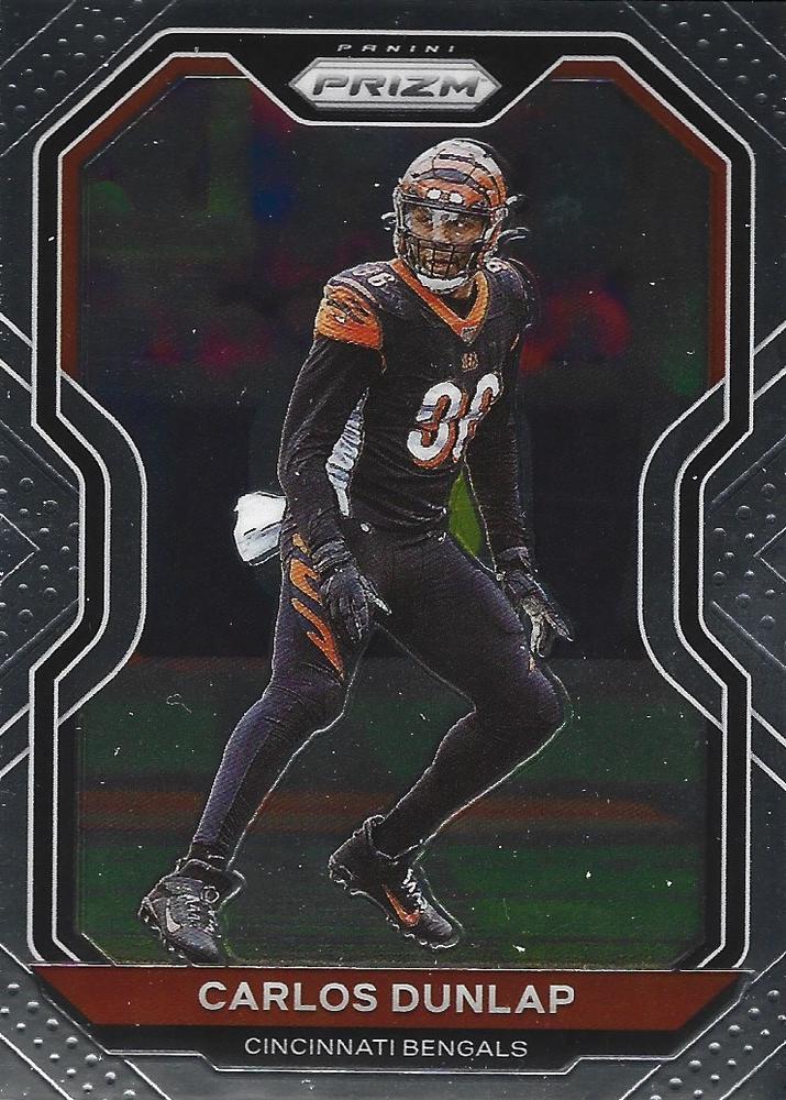 Carlos Dunlap #53 Cincinnati Bengals | 2020 Panini Prizm | NFL Football