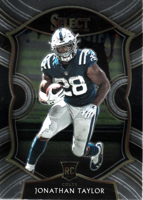 Jonathan Taylor #53 Indianapolis Colts | 2020 Panini Select |  | NFL Football