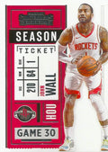John Wall #53 Houston Rockets | 2020-21 Panini Contenders