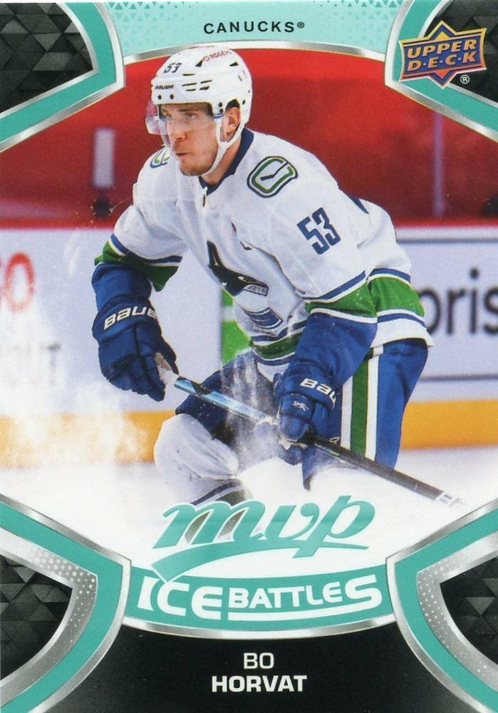 Bo Horvat #53 Vancouver Canucks | 2021-22 Upper Deck MVP Ice Battles